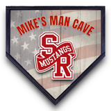 Baseball Custom Name & Logo Printed Home Plate