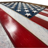 Handmade Rustic Wooden American Flag